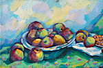 'Фрукты', х.м.
