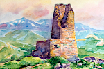'Tower in the mountains'
