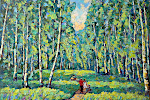'Road in the forest'