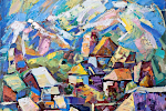 'Mood', 45 x 40 cm, oil on canvas, Svirsk, 2000