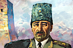 'Генерал Армии И. Плиев', гуашь, г. Свирск, 2010 г.